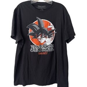 DRAGONBALL Z graphic black‎ t-shirt